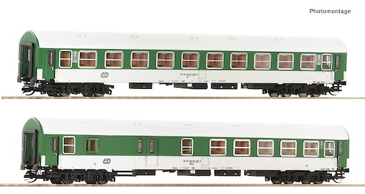 2-tlg. Set 2: Reisezugwagen, CD
