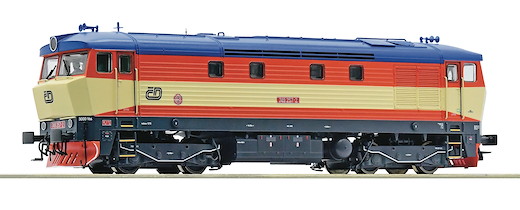 Diesellokomotive 749 257-2, CD