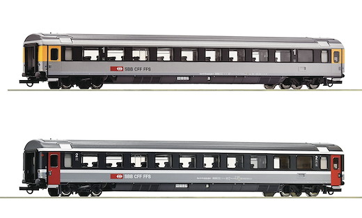 2-tlg. Set 3: EuroCity-Wagen EC 7, SBB