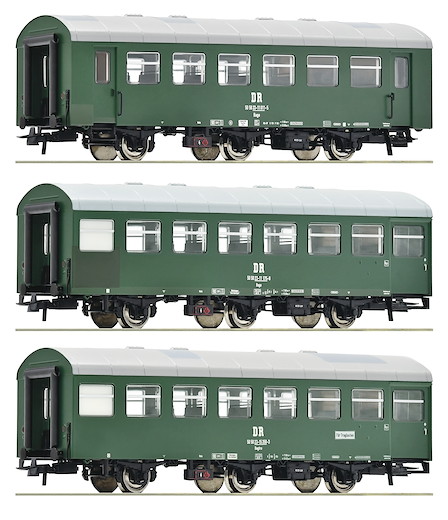 3-tlg. Set 1: Rekowagen, DR