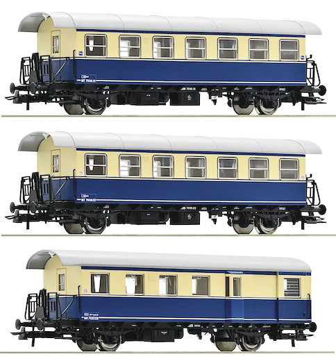 3-tlg. Set: Spantenwagen, ÖBB