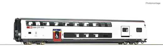 Doppelstockwagen 1. Klasse mit Gepäckabteil, SBB