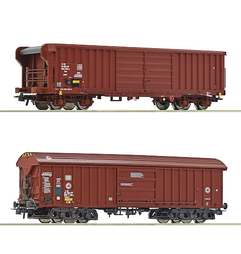 2-tlg. Set: Güterwagen, DB/SBB