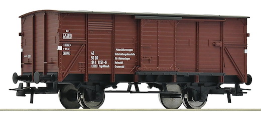 Materialkurswagen, DR