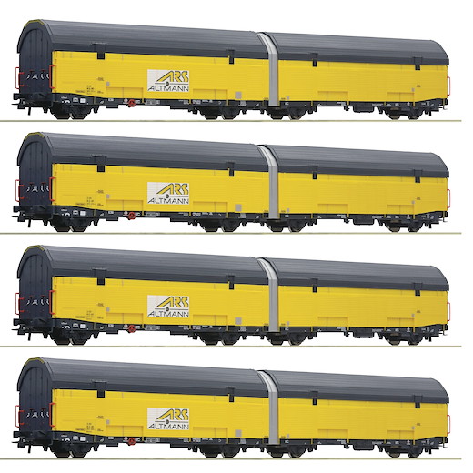 4-tlg. Set: Autotransport, ARS Altmann, Privatbahn