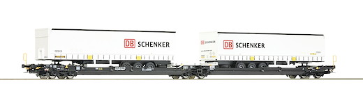 Doppeltaschen-Gelenkwagen T3000e, Kombiverkehr