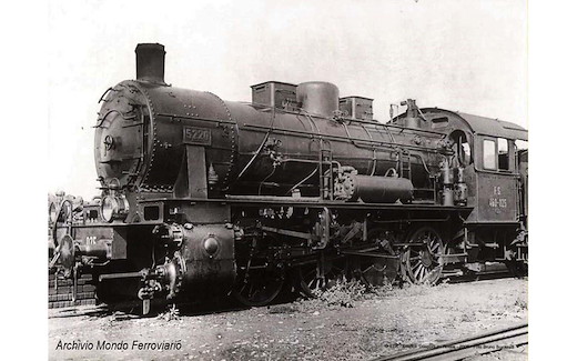 FS Dampflok GR.460 3 Dome Loknummer weiss Ep.III