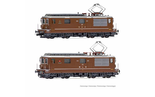 SEZ/BLS 2 Re4/4 177 Zweisimmen+173 Lötschental