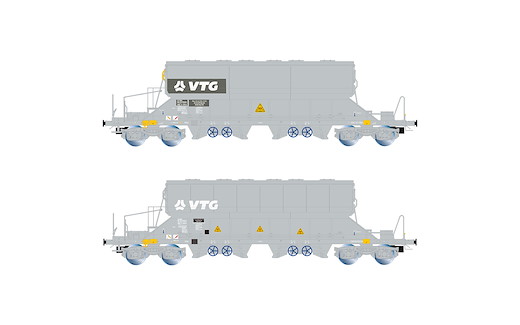 D-VTGCH 2 Taoos Schwenkdachwagen, grau, Ep. VI