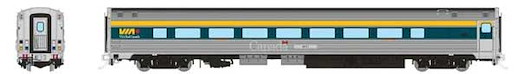 HEP2 Coach VIA Rail 4114