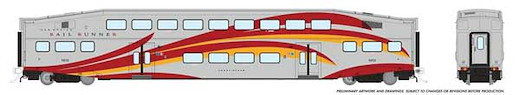 BiLevel Commuter Rail Run