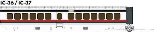 TurboTrain Coach Ea AMTRK