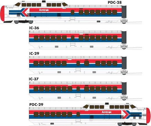 TurboTrain Late AMTRK 5/