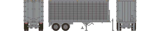 26'Trailer silver Unlette