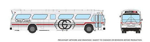 Sub Bus Gray Coach 1414