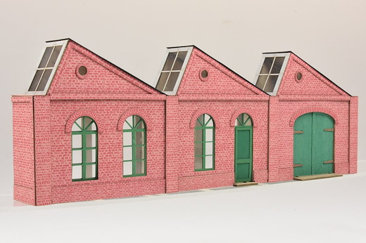 Bausatz Fabrikrelief Basis-Set einstöckig, 3 Module