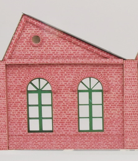 Bausatz Fabrikrelief Ergänzungs-Set Fenster, einstöckig
