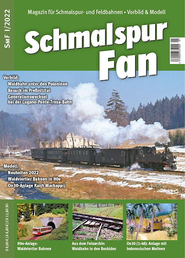 Einzelheft "Schmalspurfan" Ausgabe 1/2022