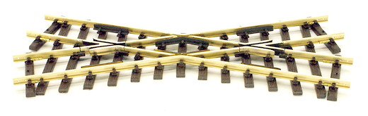 Kreuzung Messing vernickelt 20° Länge 582mm