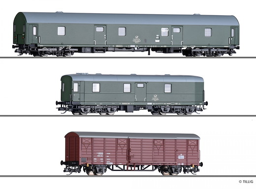 Set „Postzug“ Deutschen Post