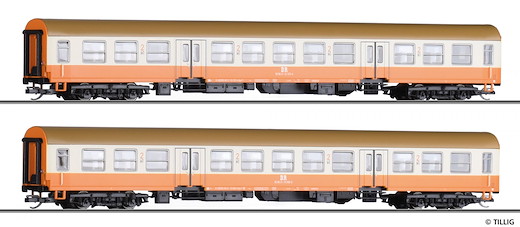 Reisezugwagenset „Museums-Städteexpress Erfurter Bahnservice GmbH 2“