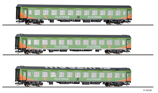 Reisezugwagenset „Flixtrain