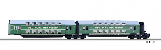 Doppelstockwagen-Einheit DR