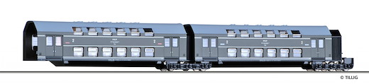 Doppelstockwagen-Einheit PKP