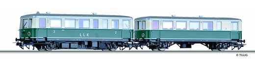 Triebwagen mit Beiwagen LLK
