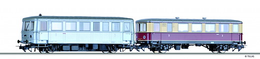 Triebwagen mit Beiwagen DRG