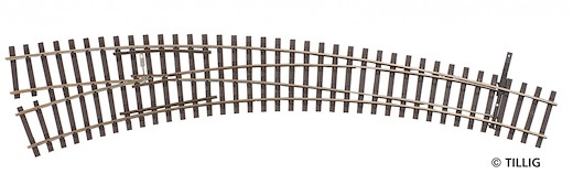 Innenbogenweiche links