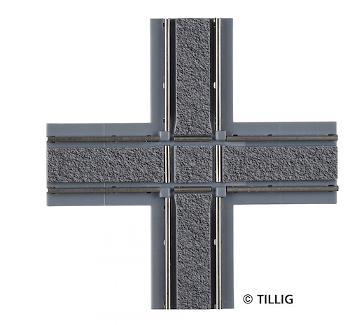 Kreuzung Asphalt/Beton