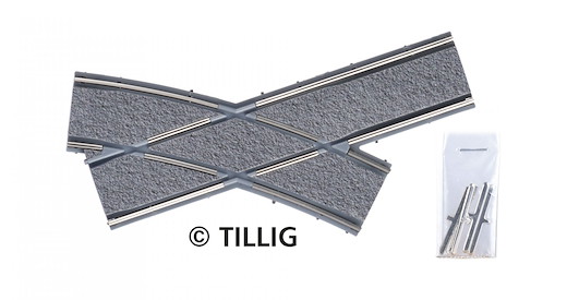 Bogenkreuzung Asphalt/Beton