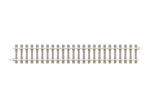 Minitrix Übergangsgleis mit Betonschwellen Länge 104,2 mm