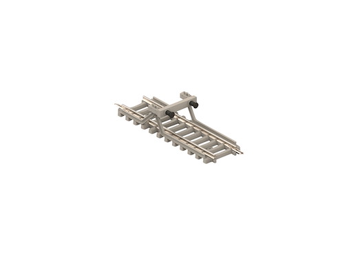 Minitrix Prellbock mit Betonschwellen Länge 50,0 mm