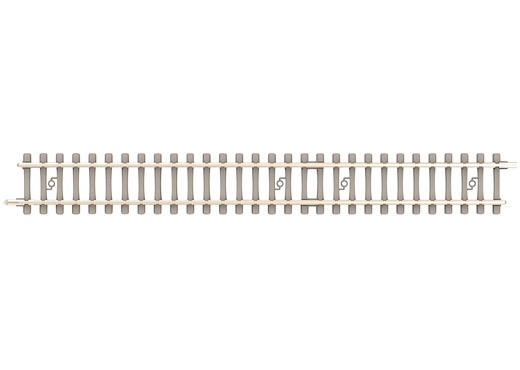 Minitrix Gerades Gleis mit Betonschwellen Länge 126,3 mm