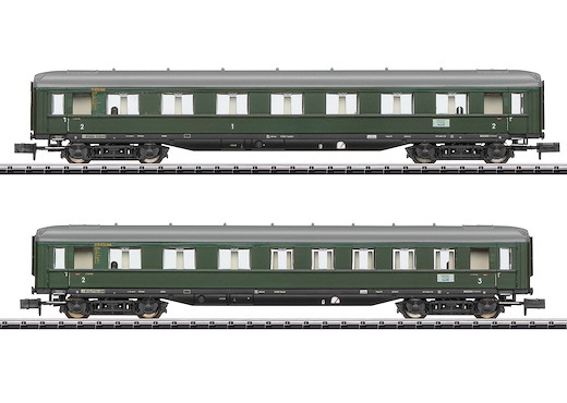 Schnellzugwagen-Set 2 "D 96", DB