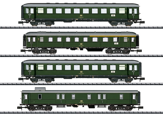 Personenwagen-Set "Nahverkehr", DB
