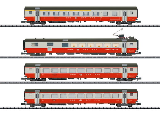 Schnellzugwagen-Set "Swiss Express" Teil 1, SBB