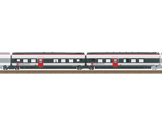 Ergänzungswagen-Set 2 zum RABe 501 Giruno, SBB