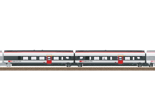 Ergänzungswagen-Set 3 zum RABe 501 Giruno, SBB