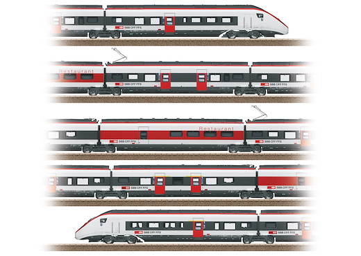 Hochgeschwindigkeits-Triebzug RABe 501 Giruno, SBB
