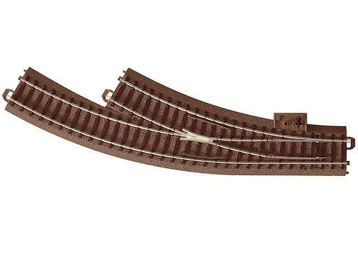 Trix H0 Bogenweiche rechts Radius 360 mm (R1)