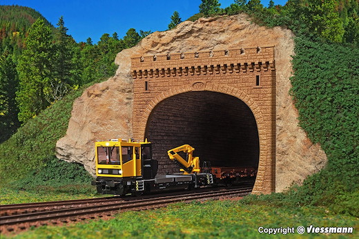 H0 Tunnelportal, zweigleisig,