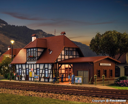 H0 Bahnhof Spatzenhausen