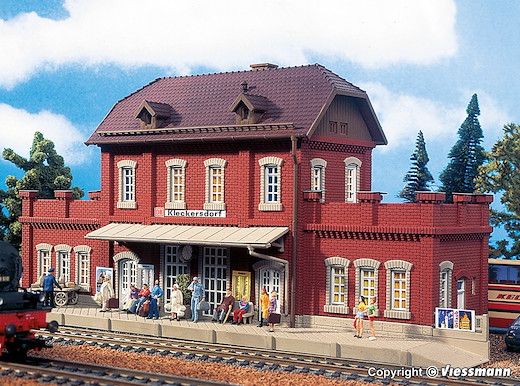 H0 Bahnhof Kleckersdorf