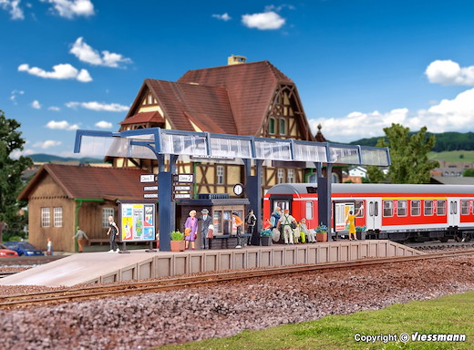 H0 Bahnsteig 370 mm