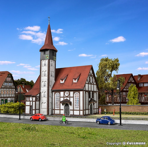 H0 Fachwerkkirche Altbach