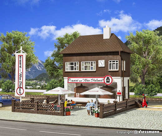 H0 Brauerei Zum alten Stellwe