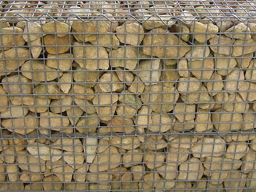 H0 Mauerplatte Gabionen, 10